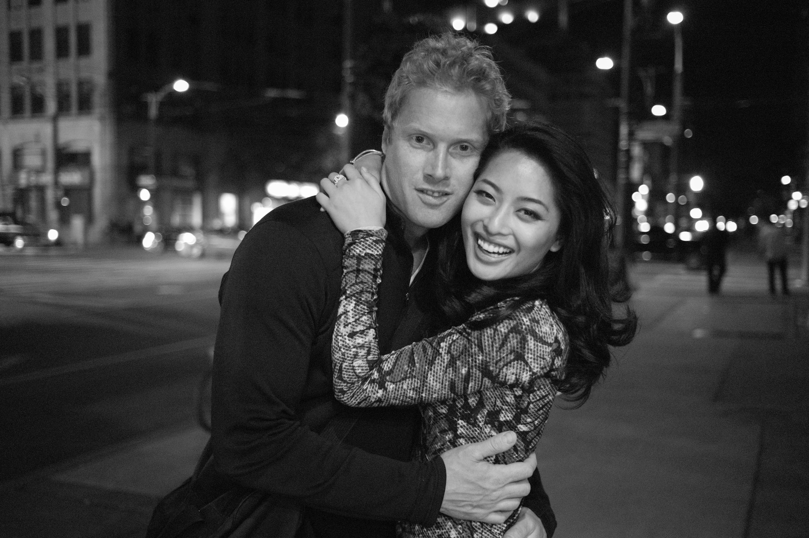 Urban Night Embrace