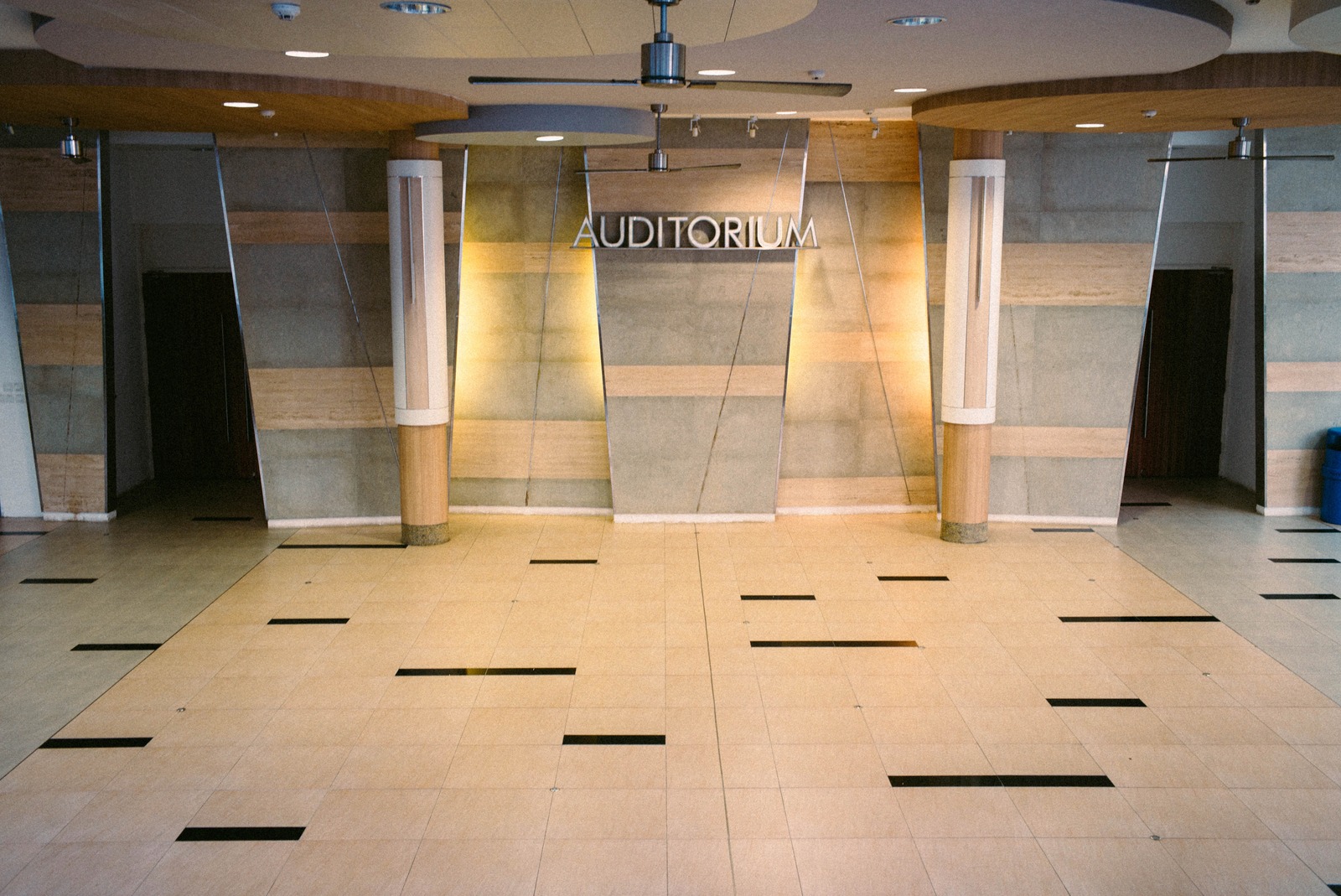 Modern Auditorium Entrance