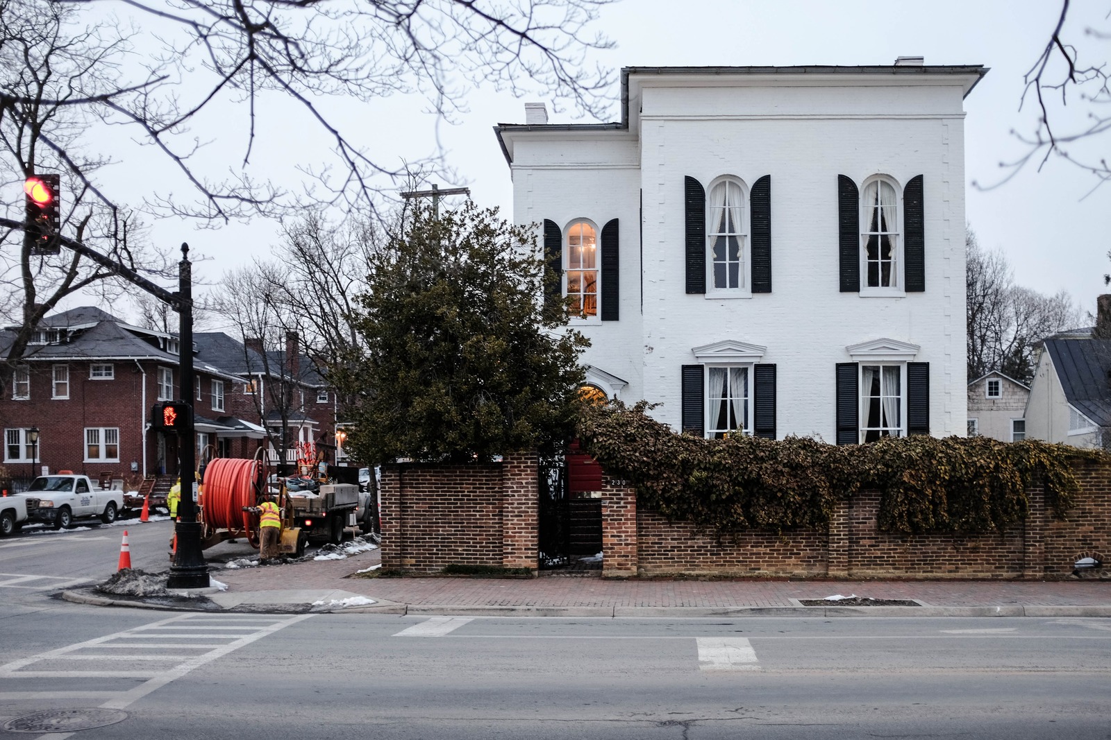 Urban Elegance in Winter