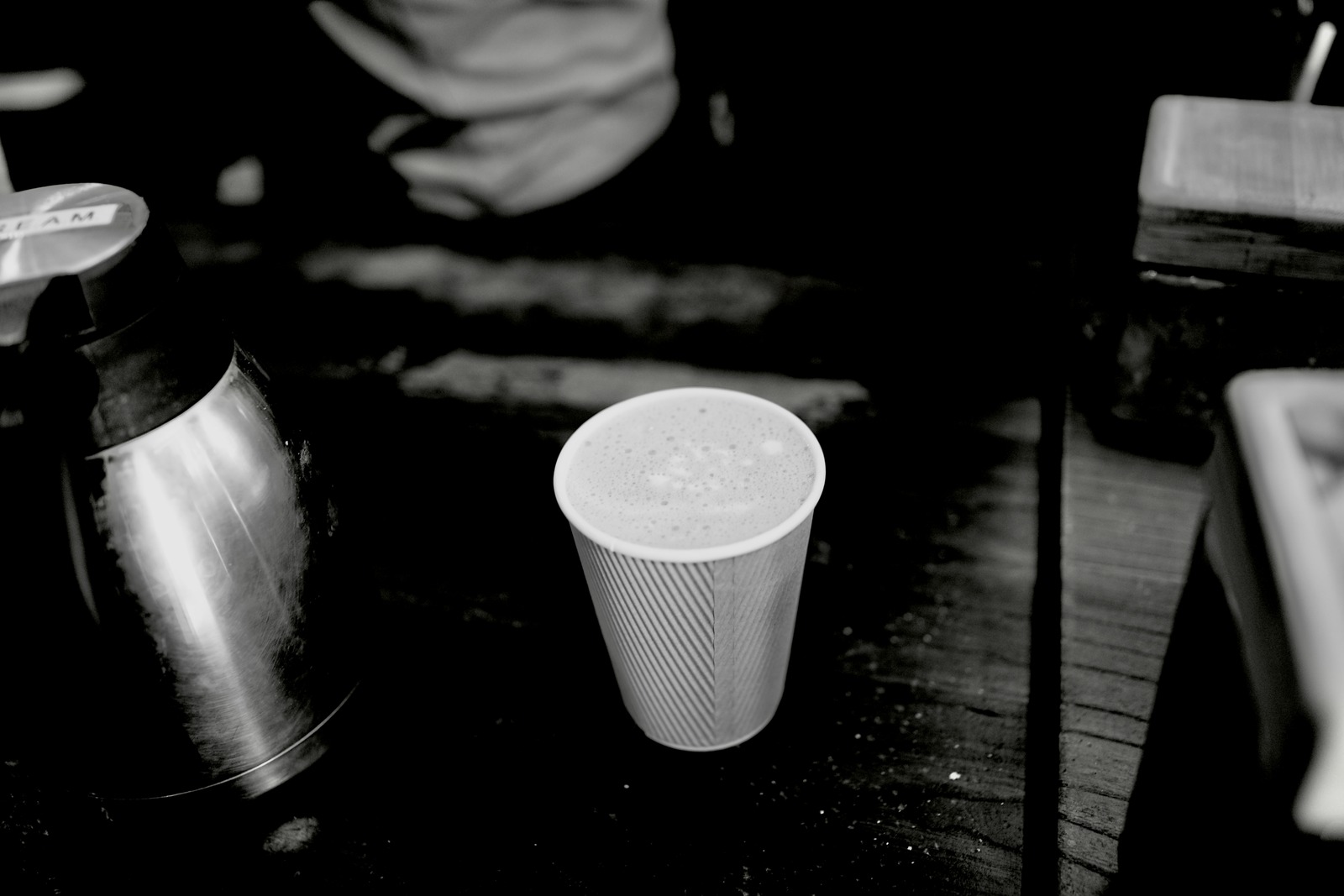 Morning Brew in Monochrome
