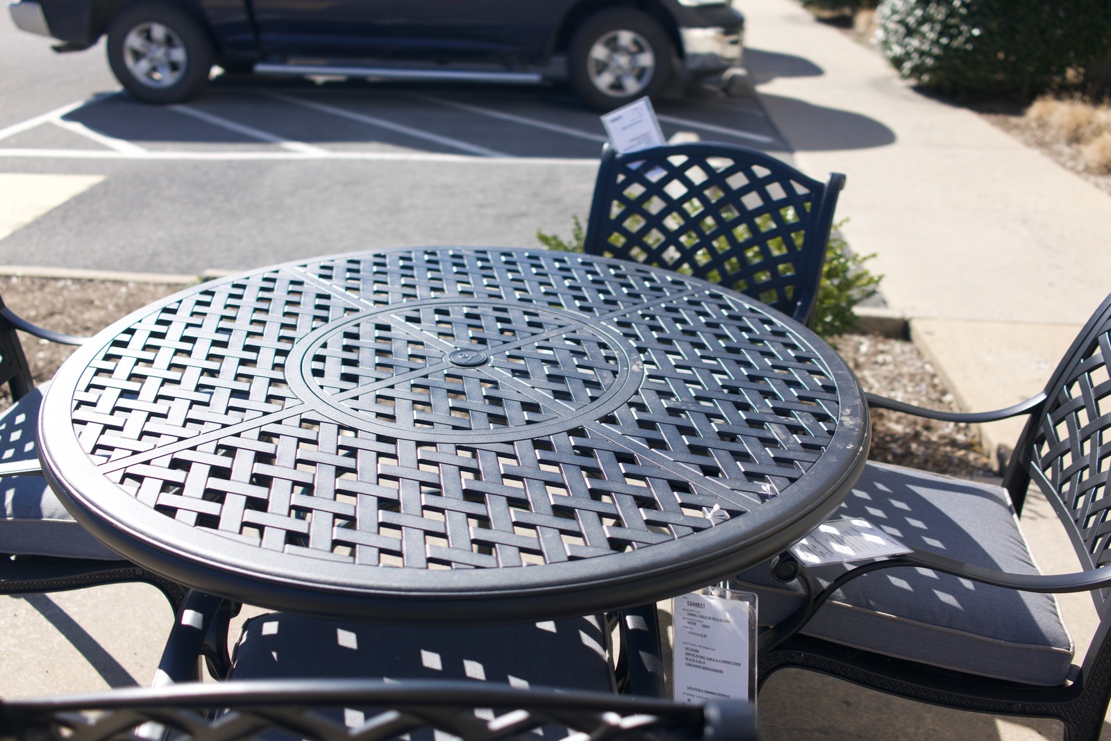Charming Patio Table