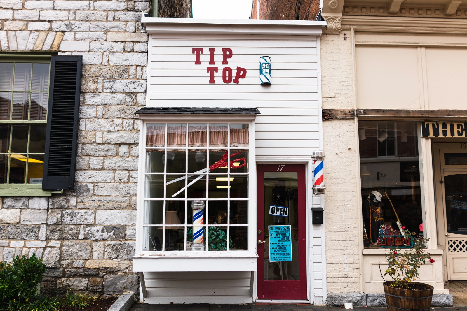 Charming Small Town Barbershop