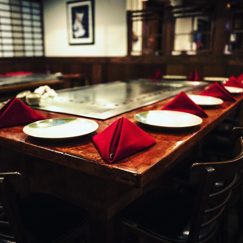 Anticipation at the Teppanyaki Table