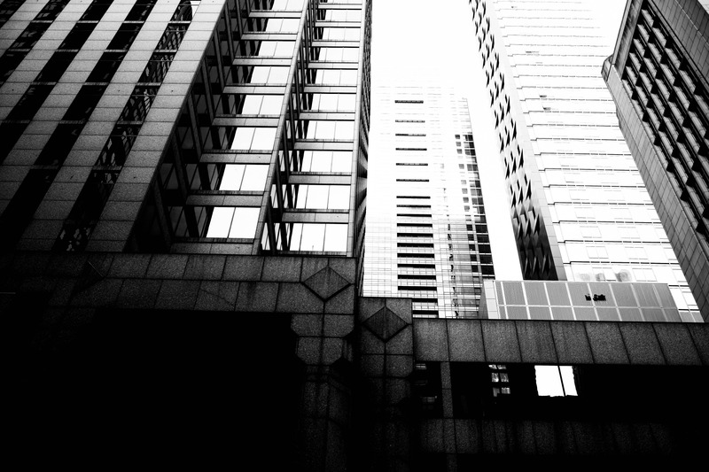 Urban Monoliths in Monochrome