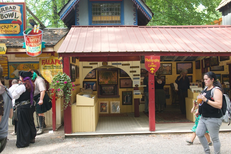 Colorful Marketplace Scene