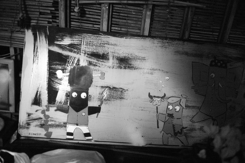 Whimsical Characters in Shadows