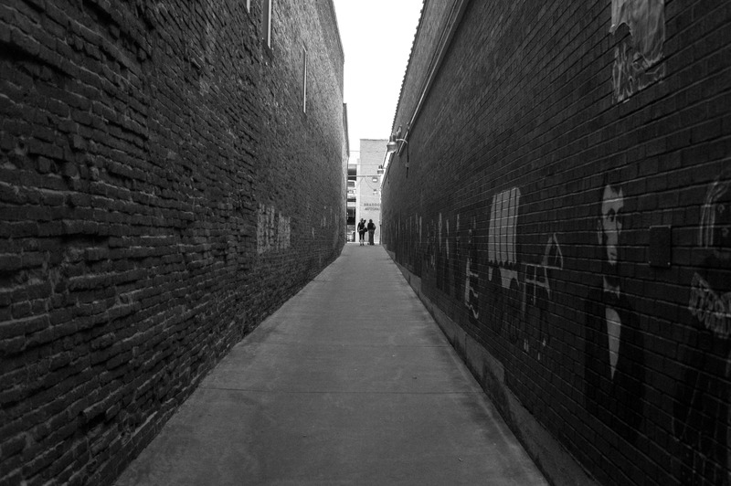 Narrow Passageway of Shadows