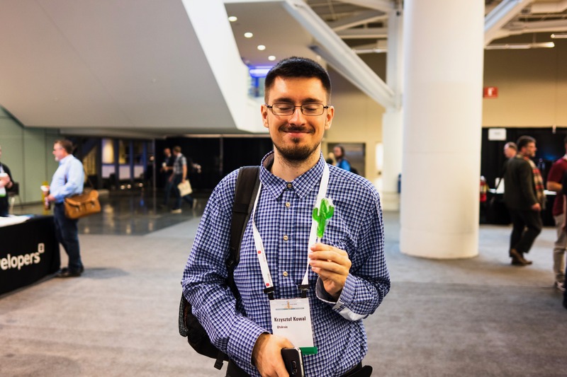 Joyful Moments at a Conference