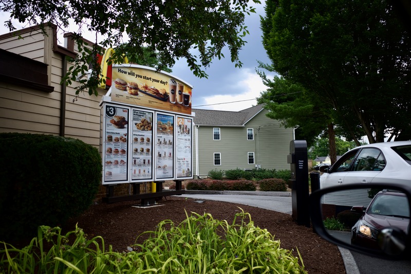 Morning Drive-Thru Encounter