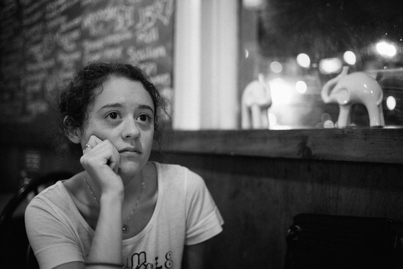 Contemplation in Black and White