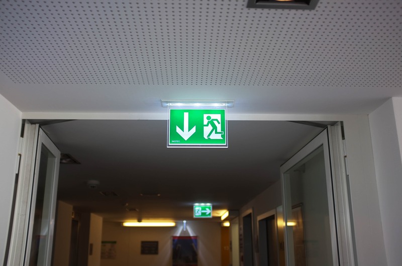 Guiding Light in the Hallway