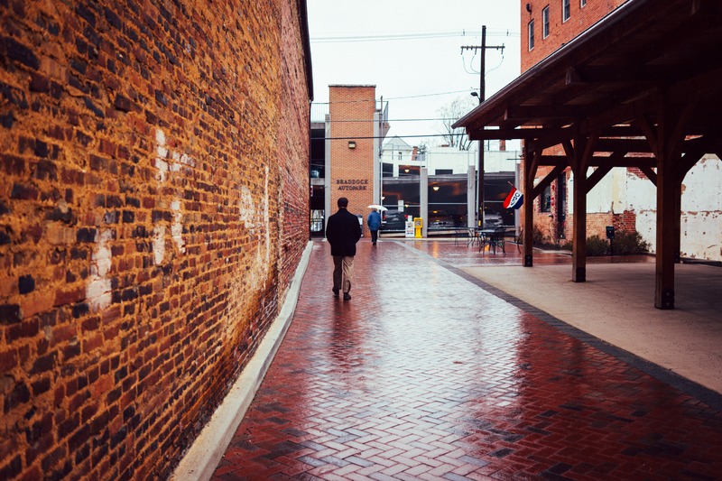Rainy Urban Walk