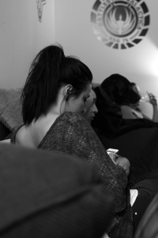 Quiet Moment in Monochrome