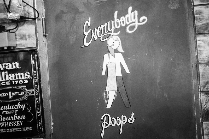 Humorous Restroom Reminder