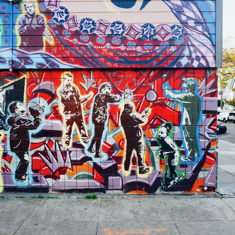 Urban Vibrance: Youth in Motion