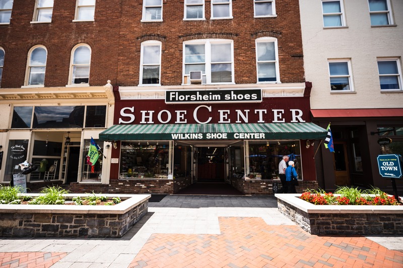 Charming Shoe Storefront