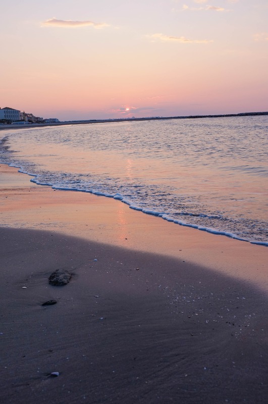 Serene Sunset by the Shore