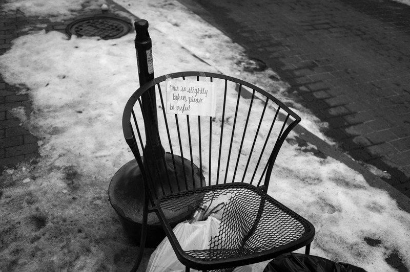 A Chair's Silent Plea
