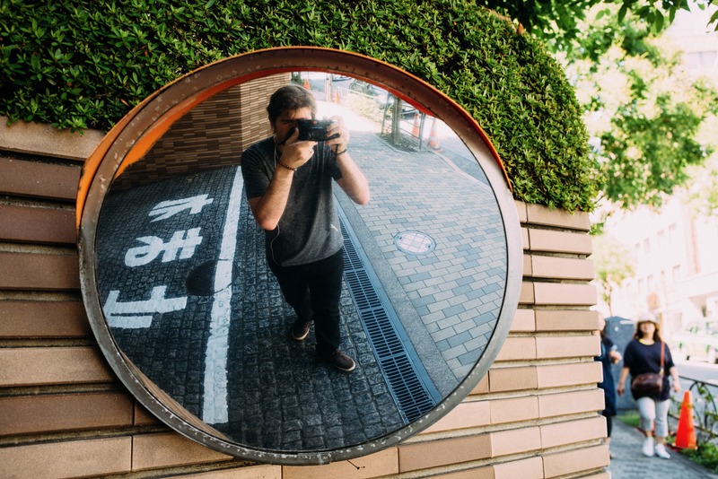 Reflected Self-Portrait