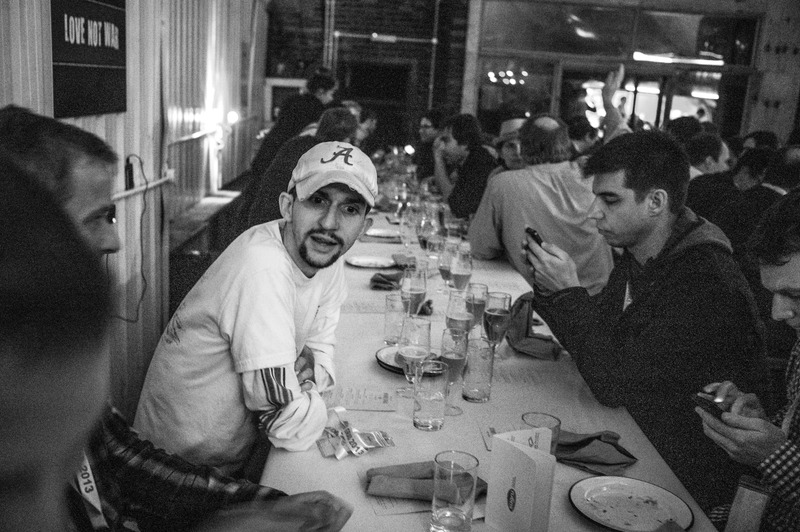 Casual Conviviality in Monochrome