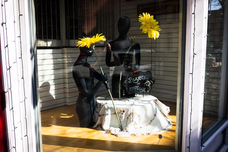 Black Figures in Bloom