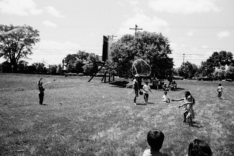 Joyful Moments in Monochrome