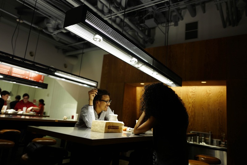 Intimate Dinner Conversation