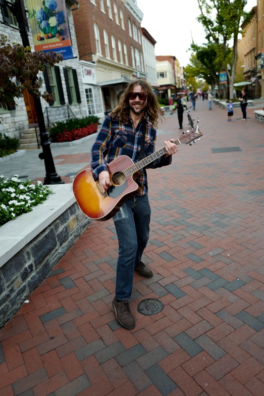 Joyful Street Performer