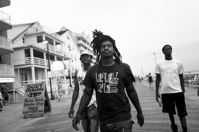 Casual Stroll on the Boardwalk