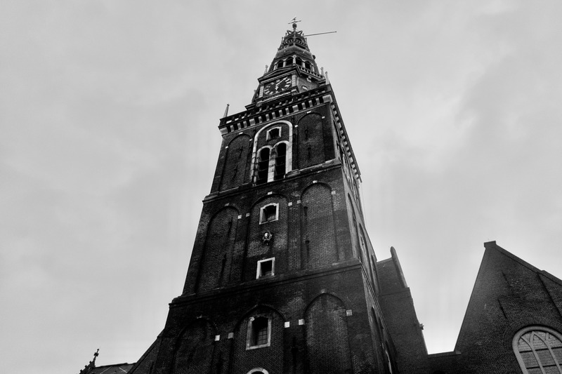Majestic Tower in Monochrome