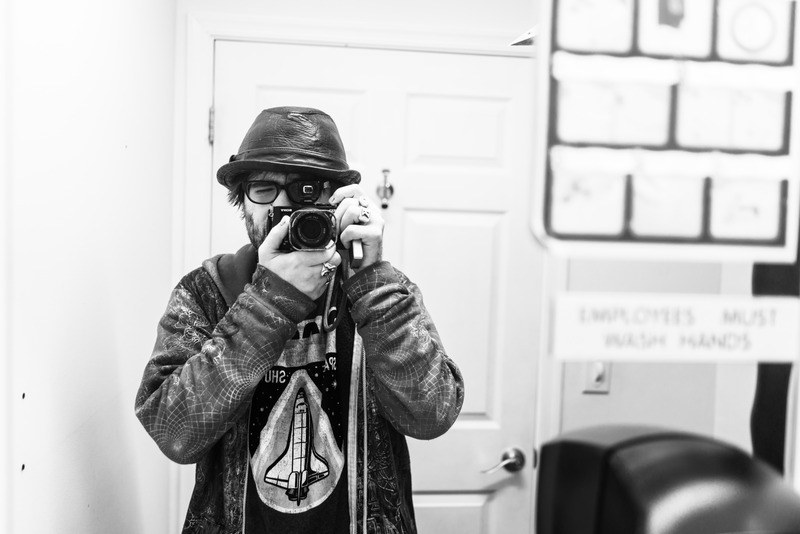 Self-Portrait in Monochrome