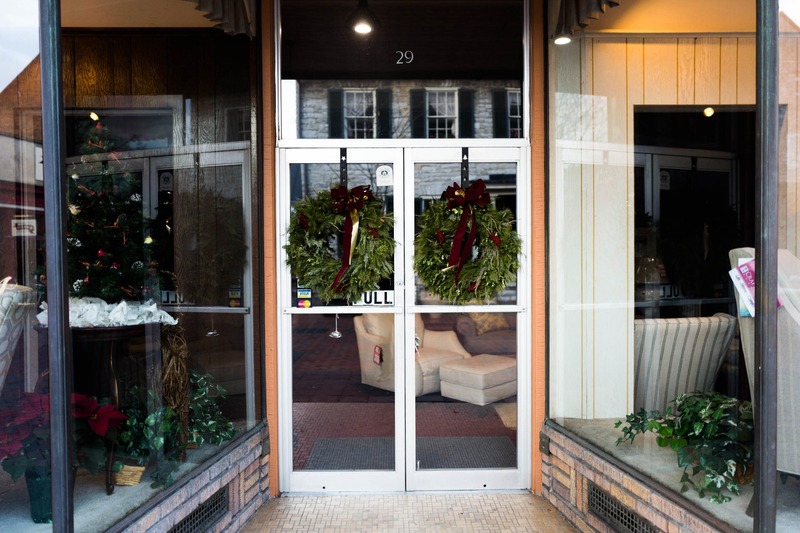 Festive Shopfront Charm