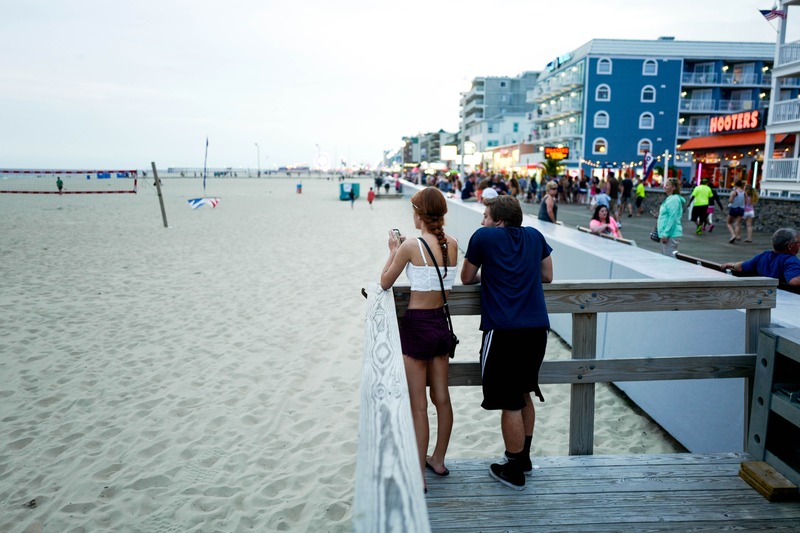 Evening by the Shore