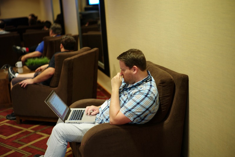 Quiet Focus in a Crowded Space