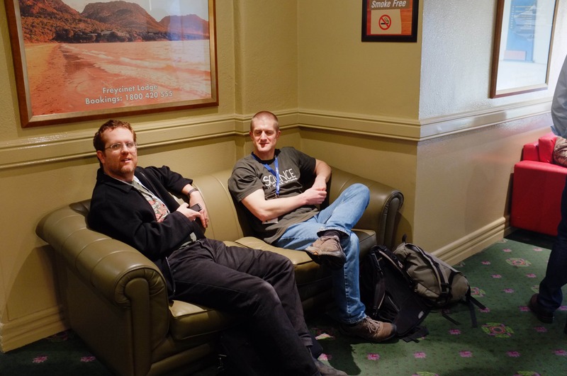 Casual Moments in a Lounge