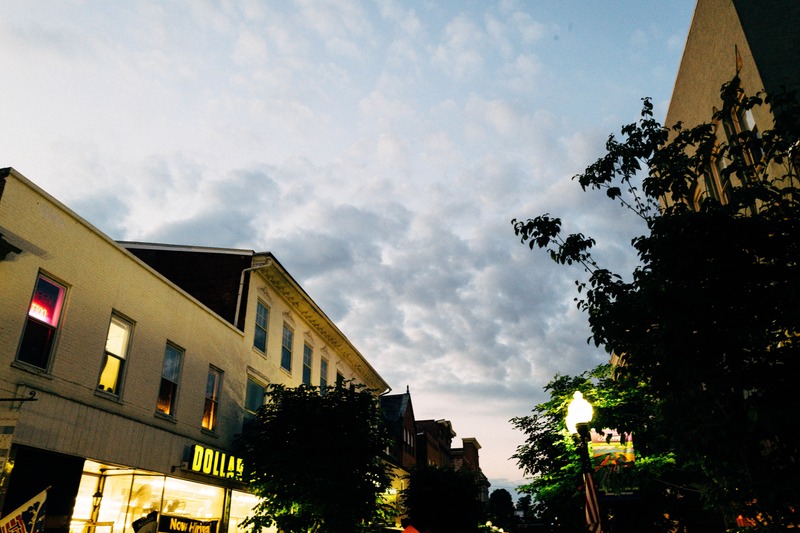 Evening Serenity in the City