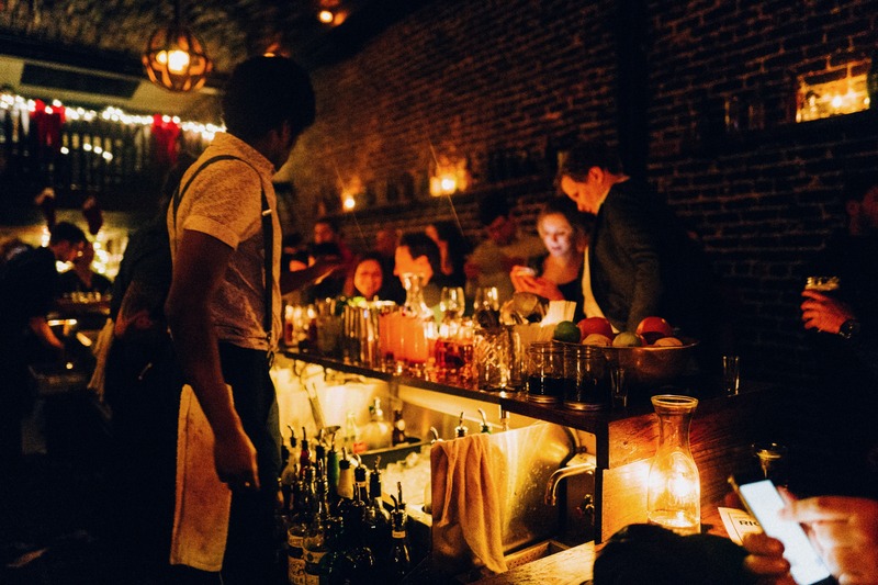 Nightlife at the Bar