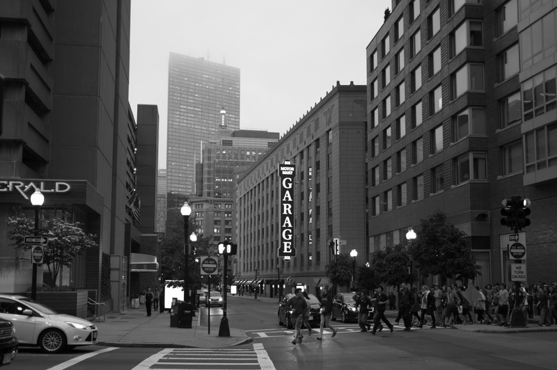 Urban Echoes in Monochrome