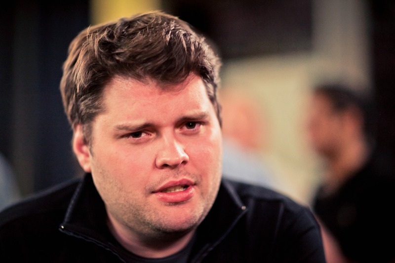 Intense Conversation in Shadows