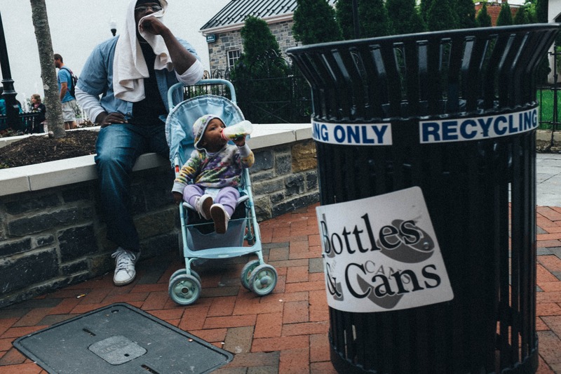 Serene Moments in Urban Life