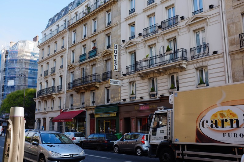 Urban Parisian Streetscape