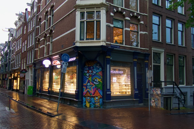 Urban Intersection at Dusk