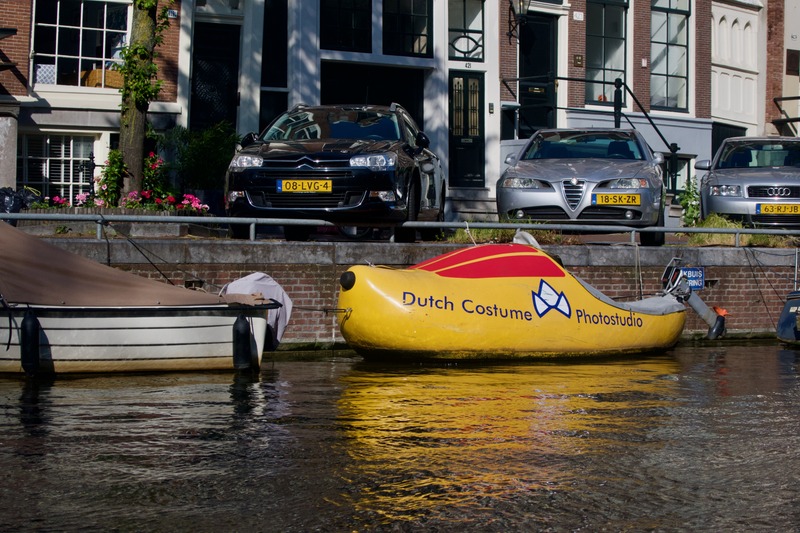 Charming Canal Side Scene