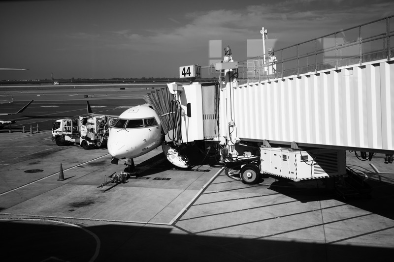 Departure in Monochrome