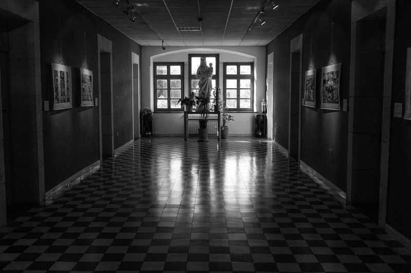 Silent Hallway of Shadows