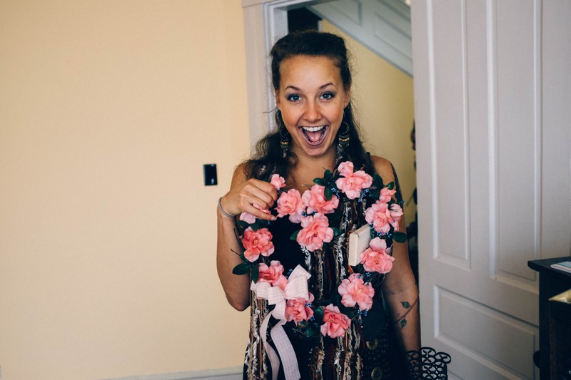 Joyful Floral Embrace