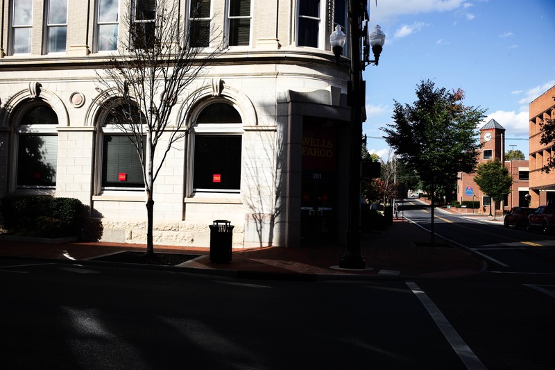 Urban Corner in Shadow