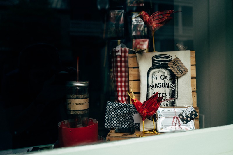 Quaint Display of Vintage Treasures