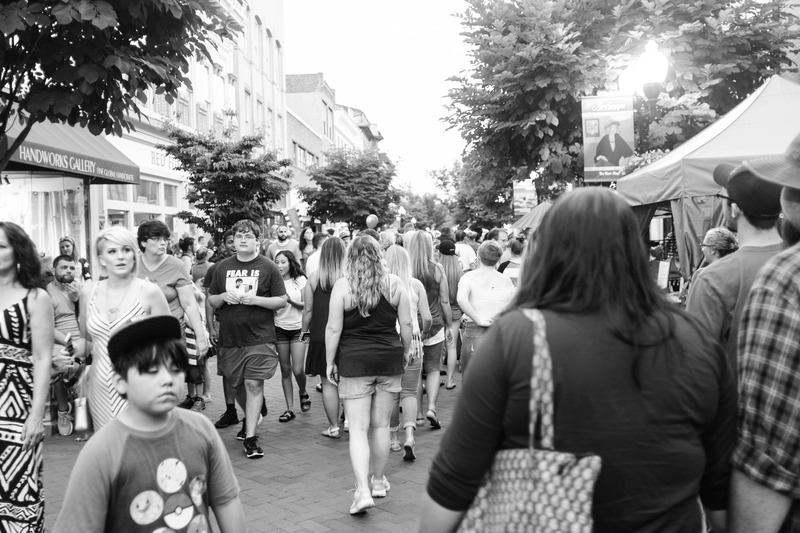 Urban Stroll in Monochrome