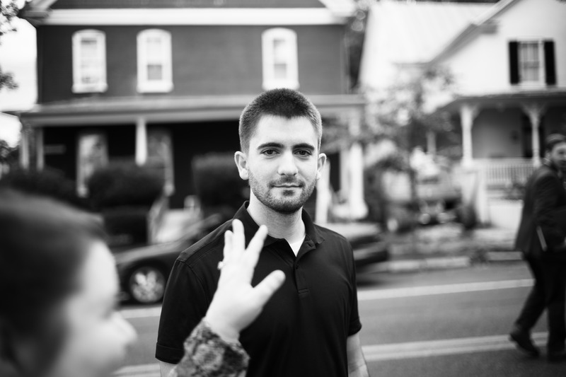 Street Portrait in Monochrome